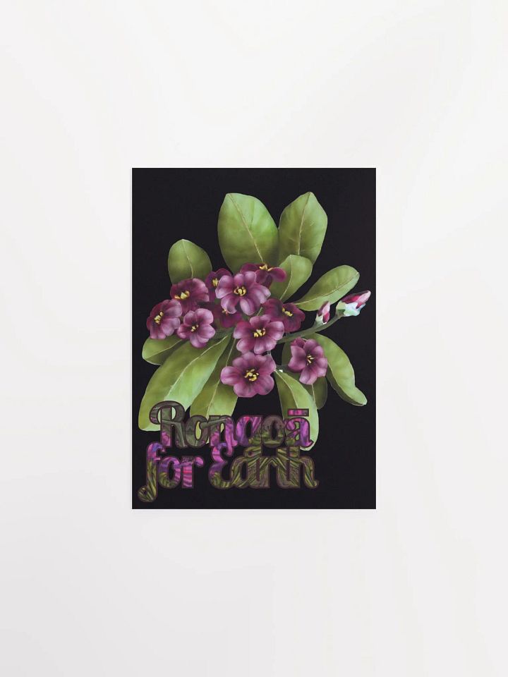 Rongoa for Earth - Karo Flower Wall Print product image (2)