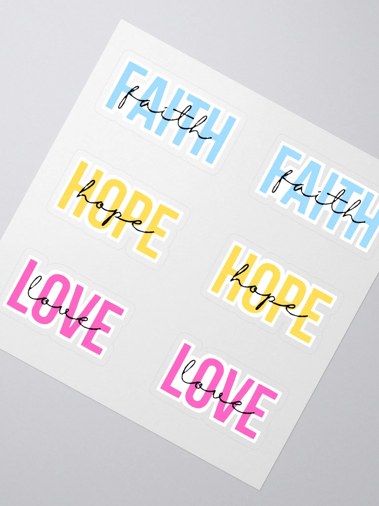 Faith, hope and love product image (2)