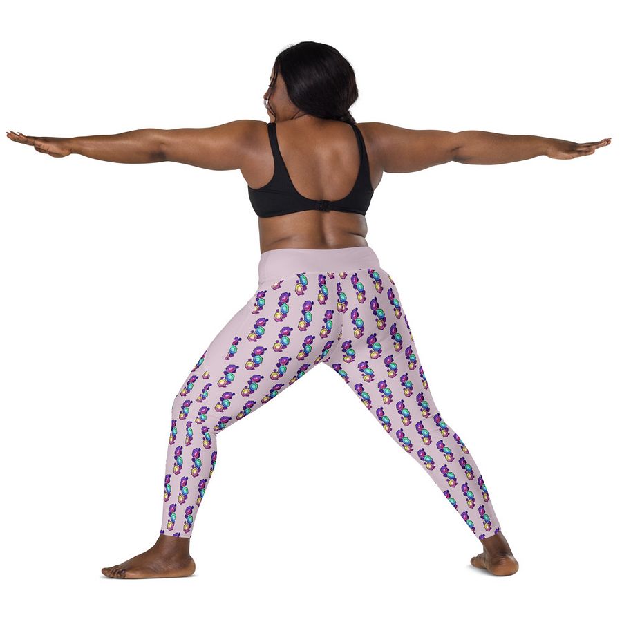NEW! Rupees Crossover Leggings with Pockets product image (7)