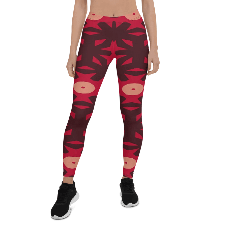 Kaleidoscope Red Allure Leggings product image (1)