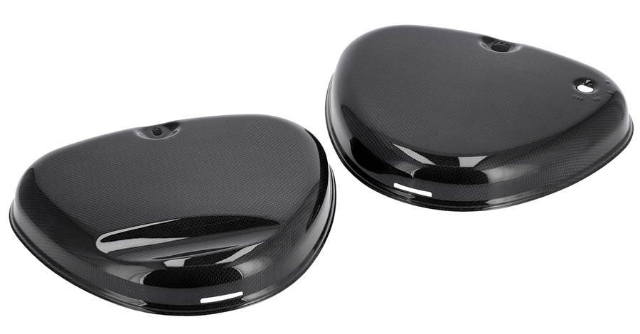 NM Set: Seitendeckel Enduro links und rechts, Echt-Carbon product image (1)