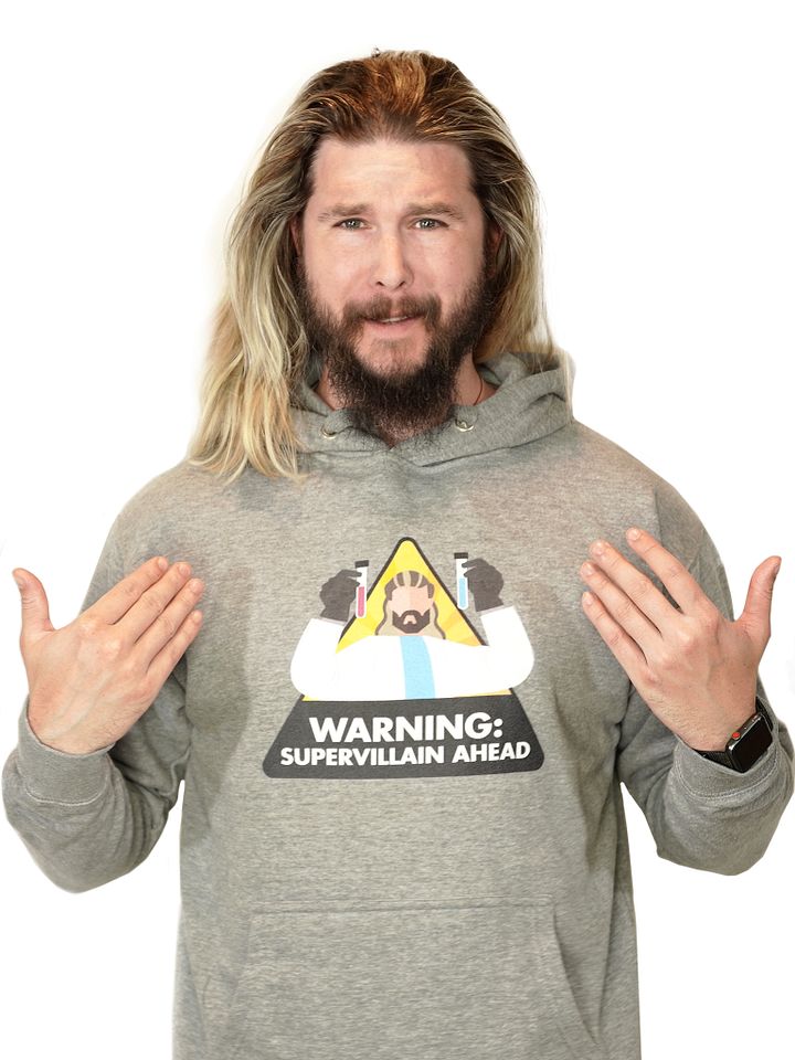 Super Villian Ahead Hoodie product image (1)