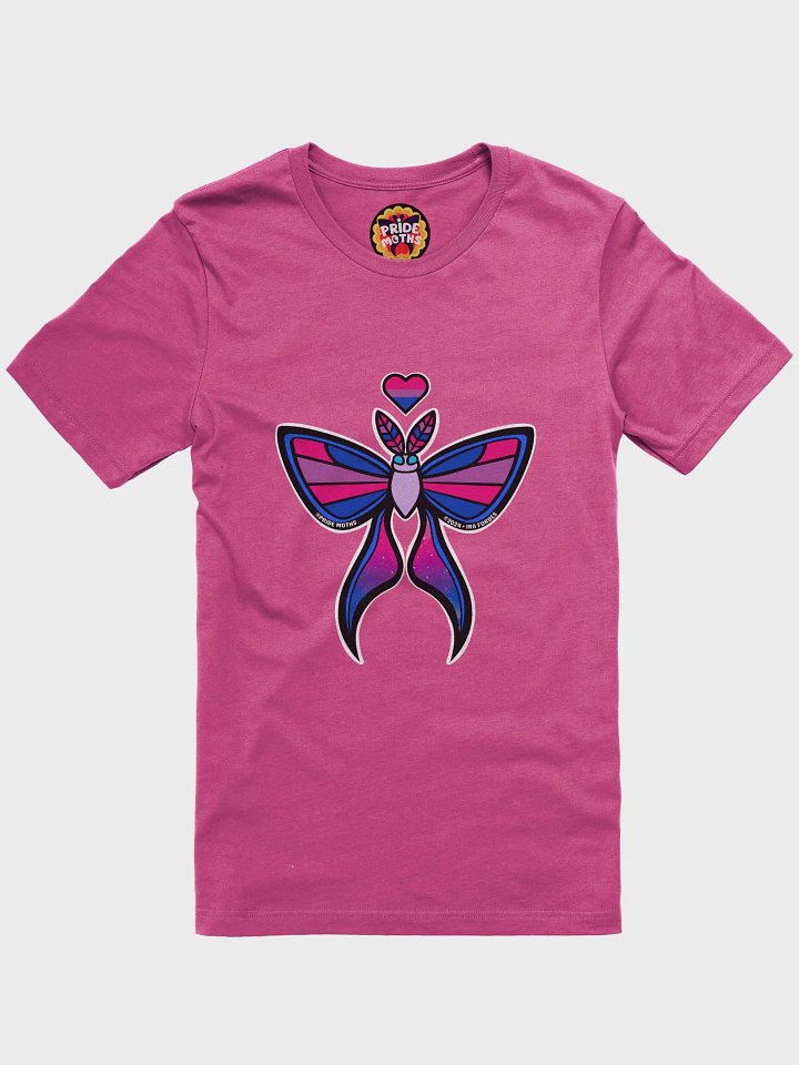 Bisexual Pride Moth | Graphic Tee | T-shirt | Adult Sizes | LGBTQIA+ product image (1)