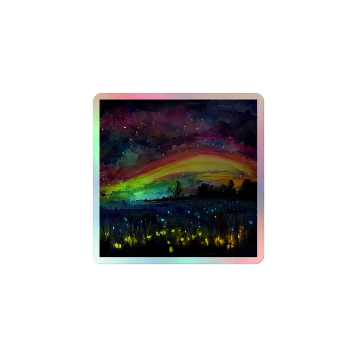 Aurora Nights Holographic Sticker Set product image (1)