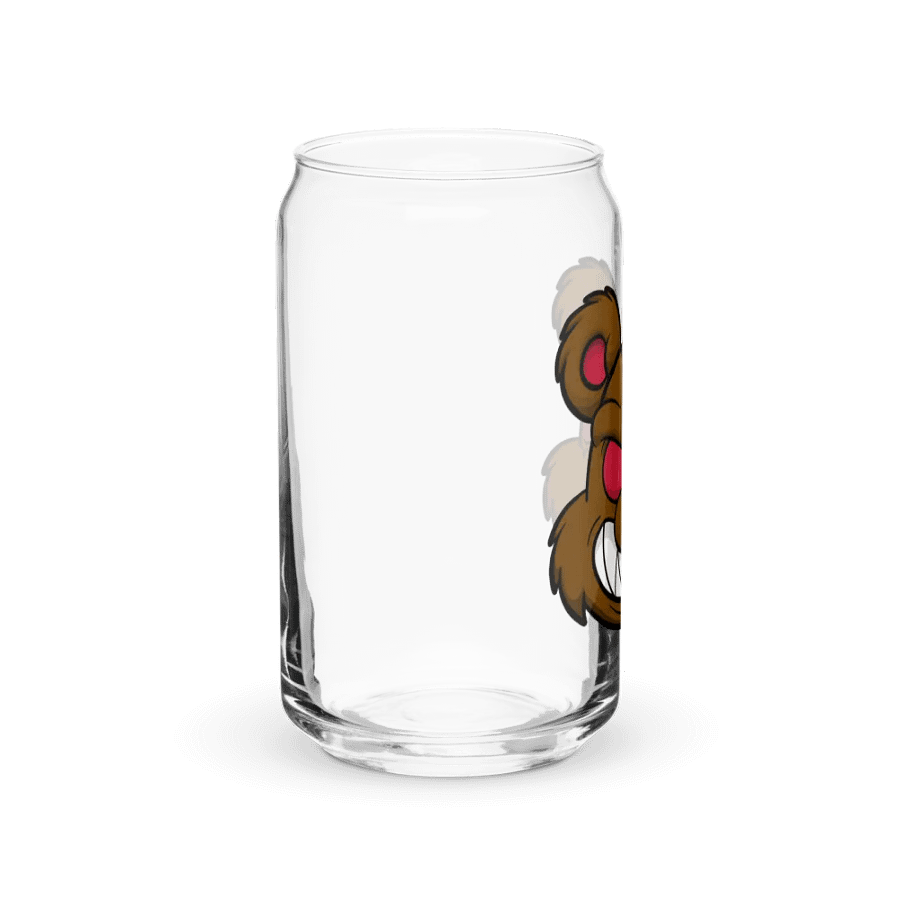 Horror Bear Head Glass Can product image (11)