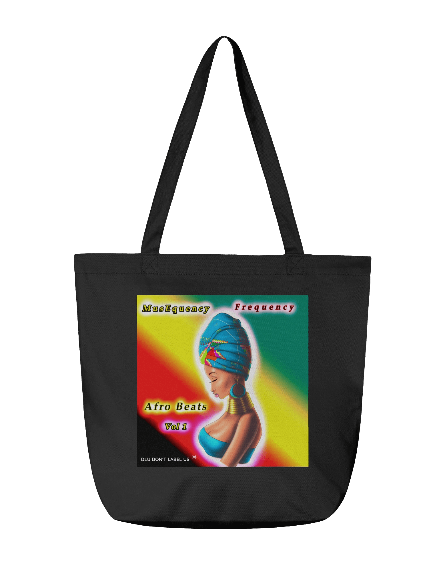 DLU DON’T LABEL US™ Afro Beats Vol 1 Eco-Friendly Tote Bag product image (2)