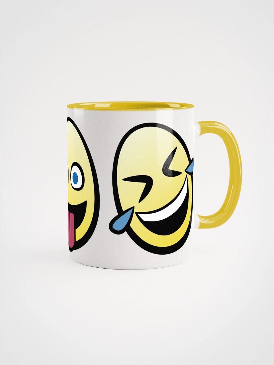 EggFriedCheese Emote Mug (Shhh/Tongue/Rofl) (11oz) product image (1)