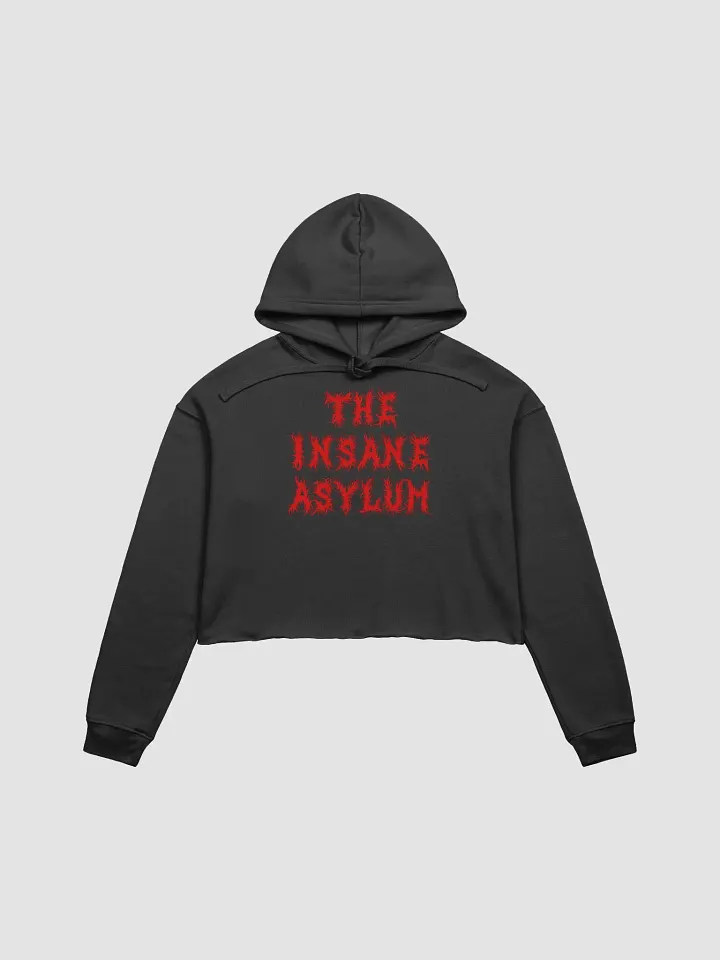 The Insane Asylum Female Crop Hoodie product image (1)