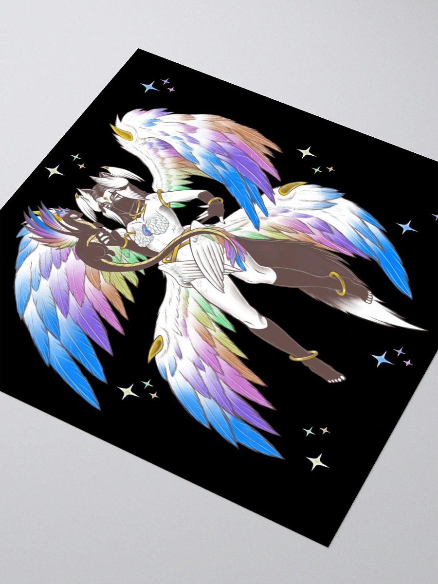 Rainbow Pride Angel Sticker product image (7)