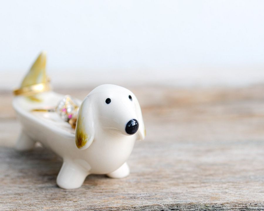 Dog Ring Holder ,Dachshund Lover Gift product image (2)