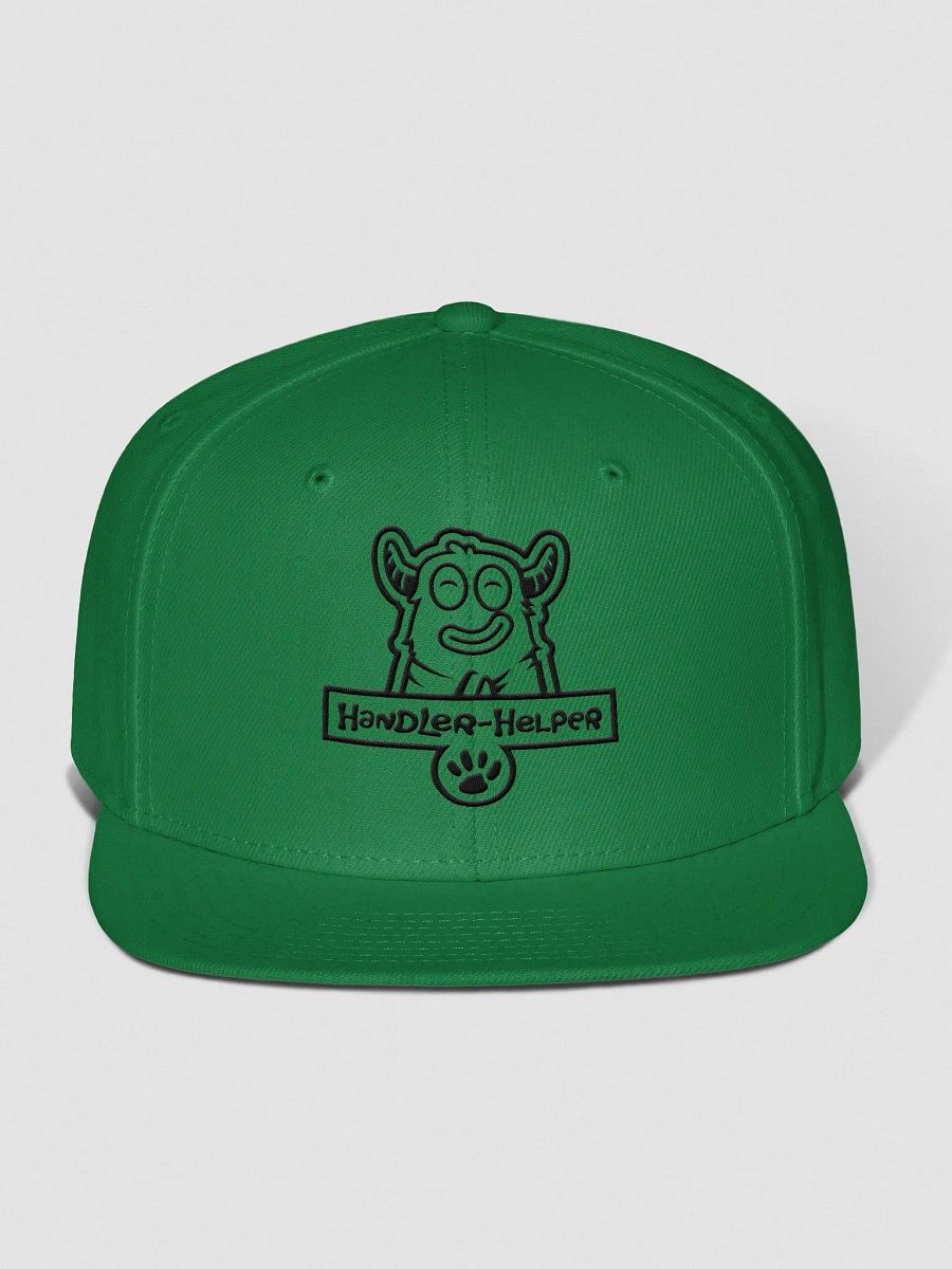 Handler-Helper (Black Stitch) Snapback product image (1)