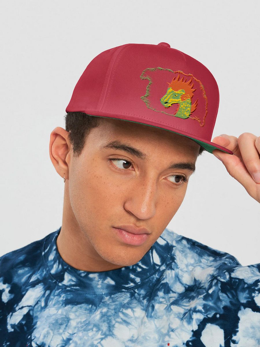 Fire Dragon Snapback Cap product image (5)