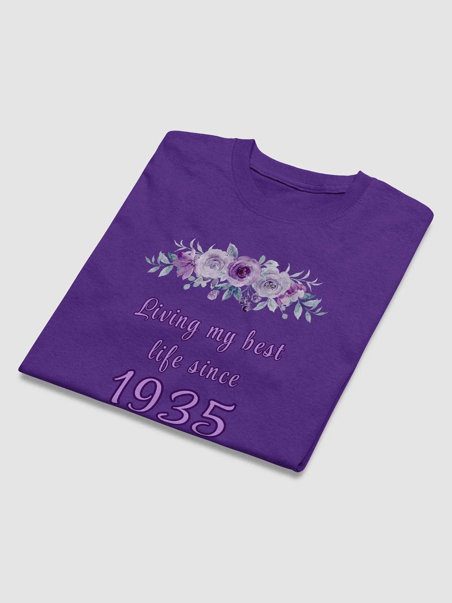 Floral Best Life since 1935 heavyweight Tee product image (1)