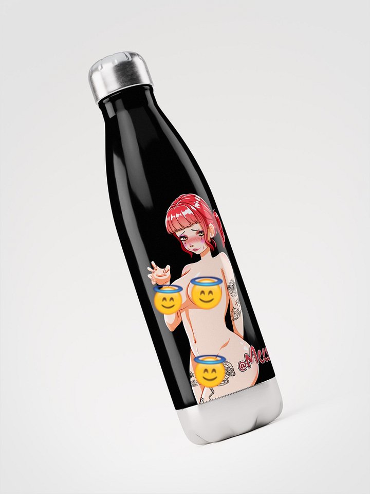 NSFW MeeshVS Clown Girl Water Bottle (Red Hair) product image (1)
