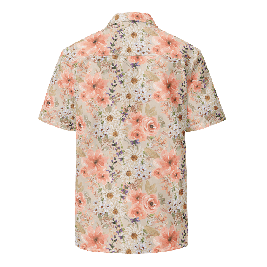 Orange Flower Havaiian Shirt product image (2)