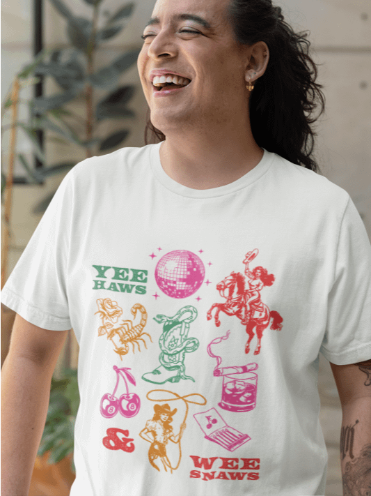 yeehaws & weesnaws printed shirt product image (1)