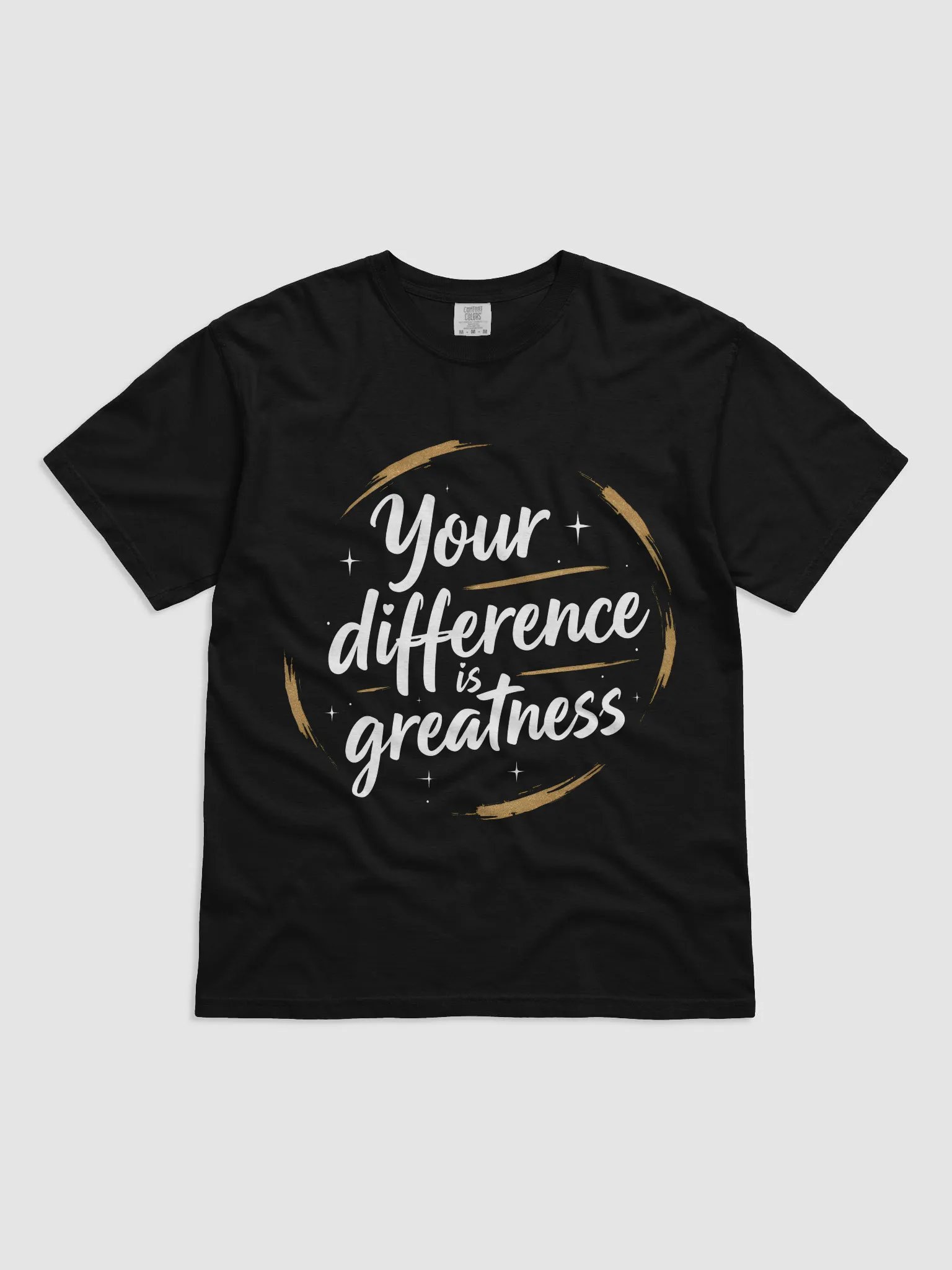 Your Difference Is Greatness — The Emma Stone-Inspired T-Shirt That Will Empower You to Embrace Your Unique Power and Transform Your Life product image (3)