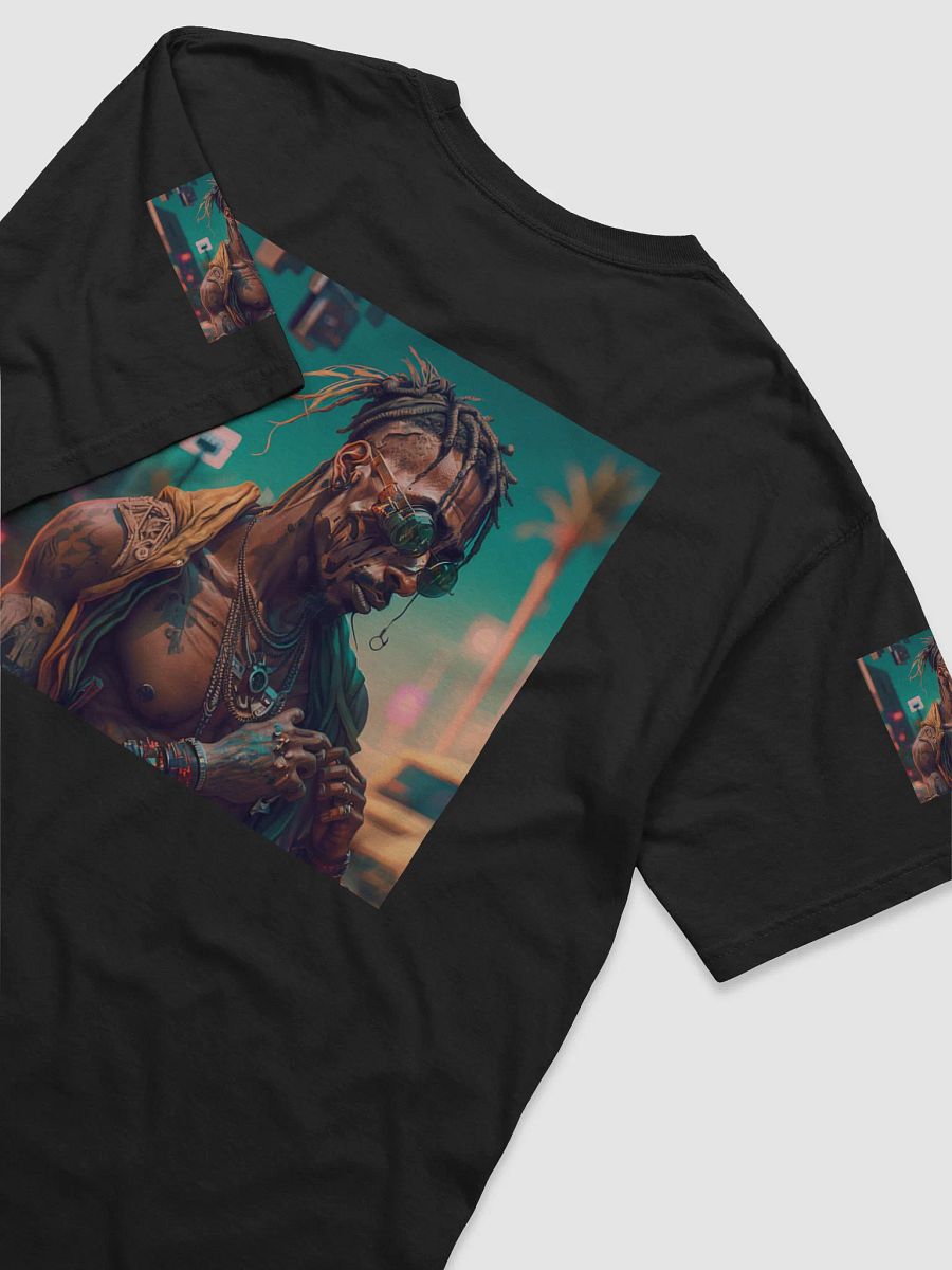 Cyberpunk Inked Urbanite T-Shirt product image (4)