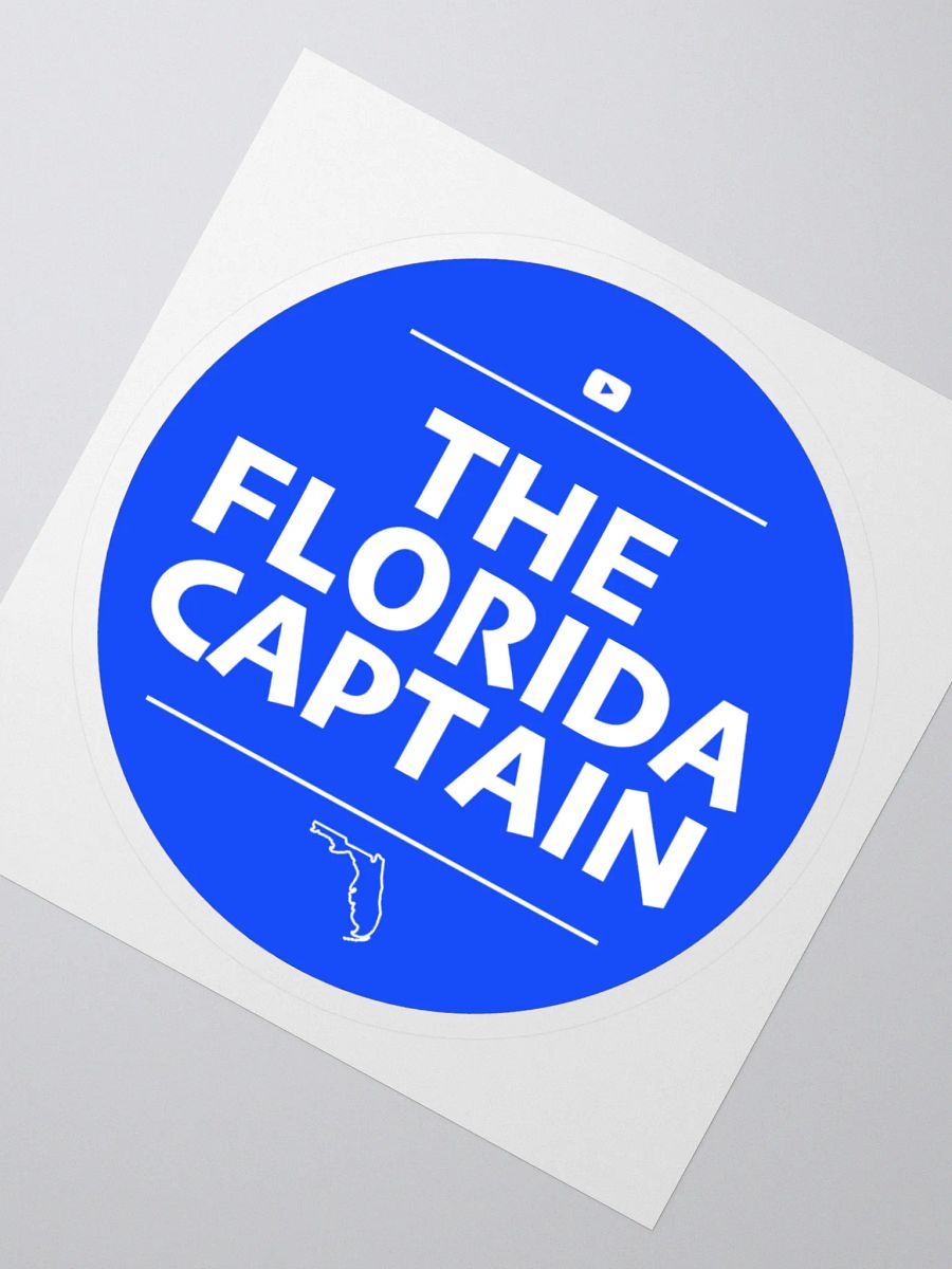 The Florida Captain Sticker product image (2)