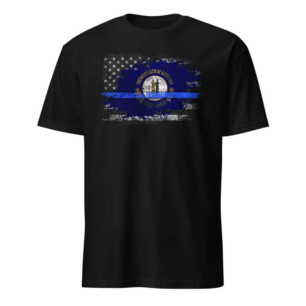 Kentucky Thin Blue Line Flag product image (1)