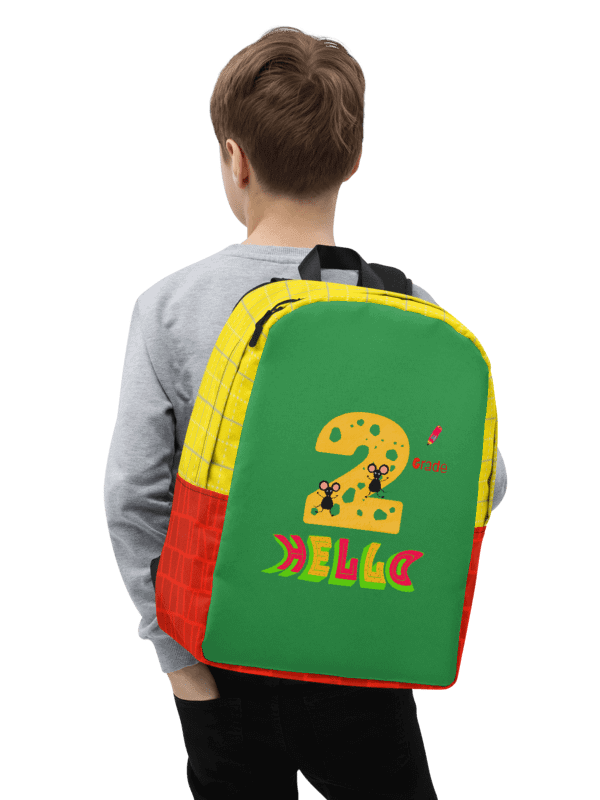 Cheesy Number 2 All-Over Print Backpack product image (1)
