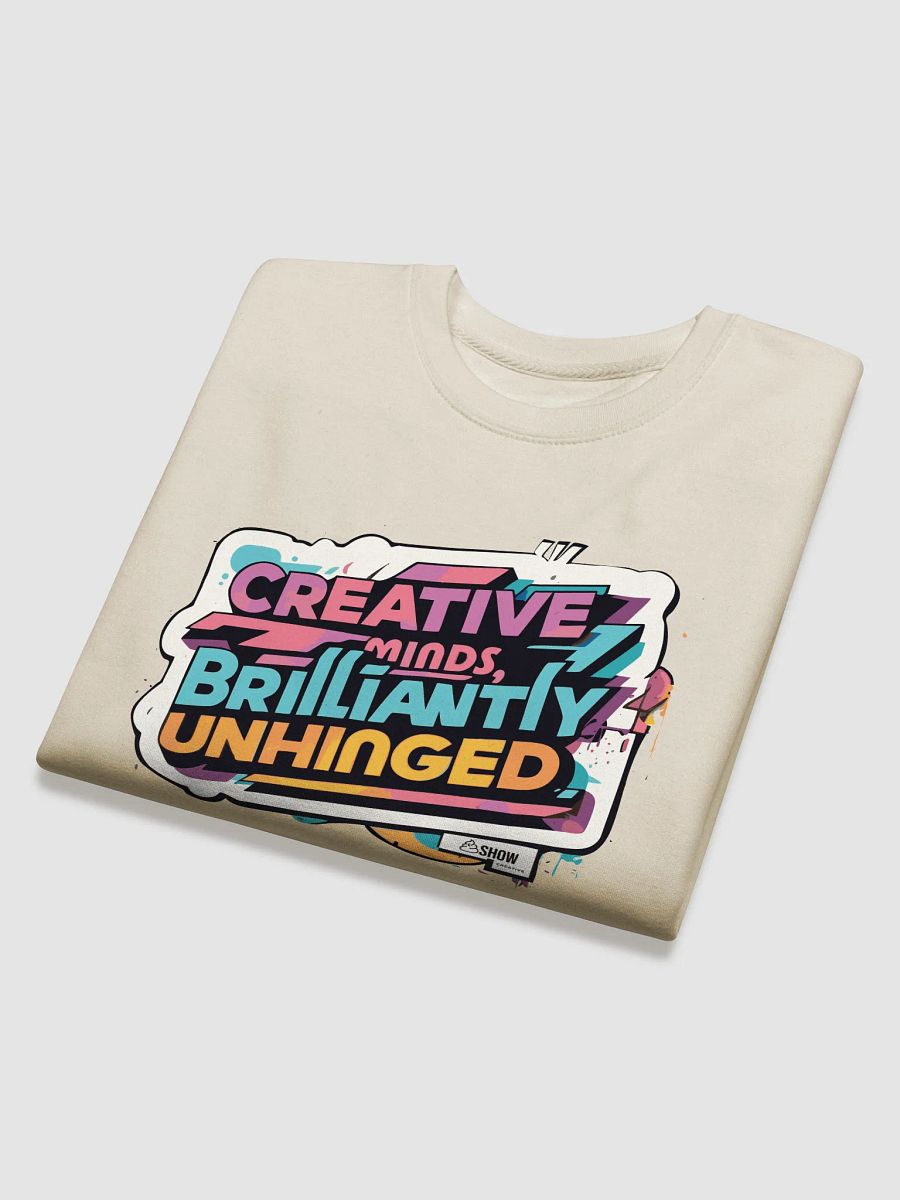 Brilliantly Unhinged and Cozy Sweatshirt product image (4)