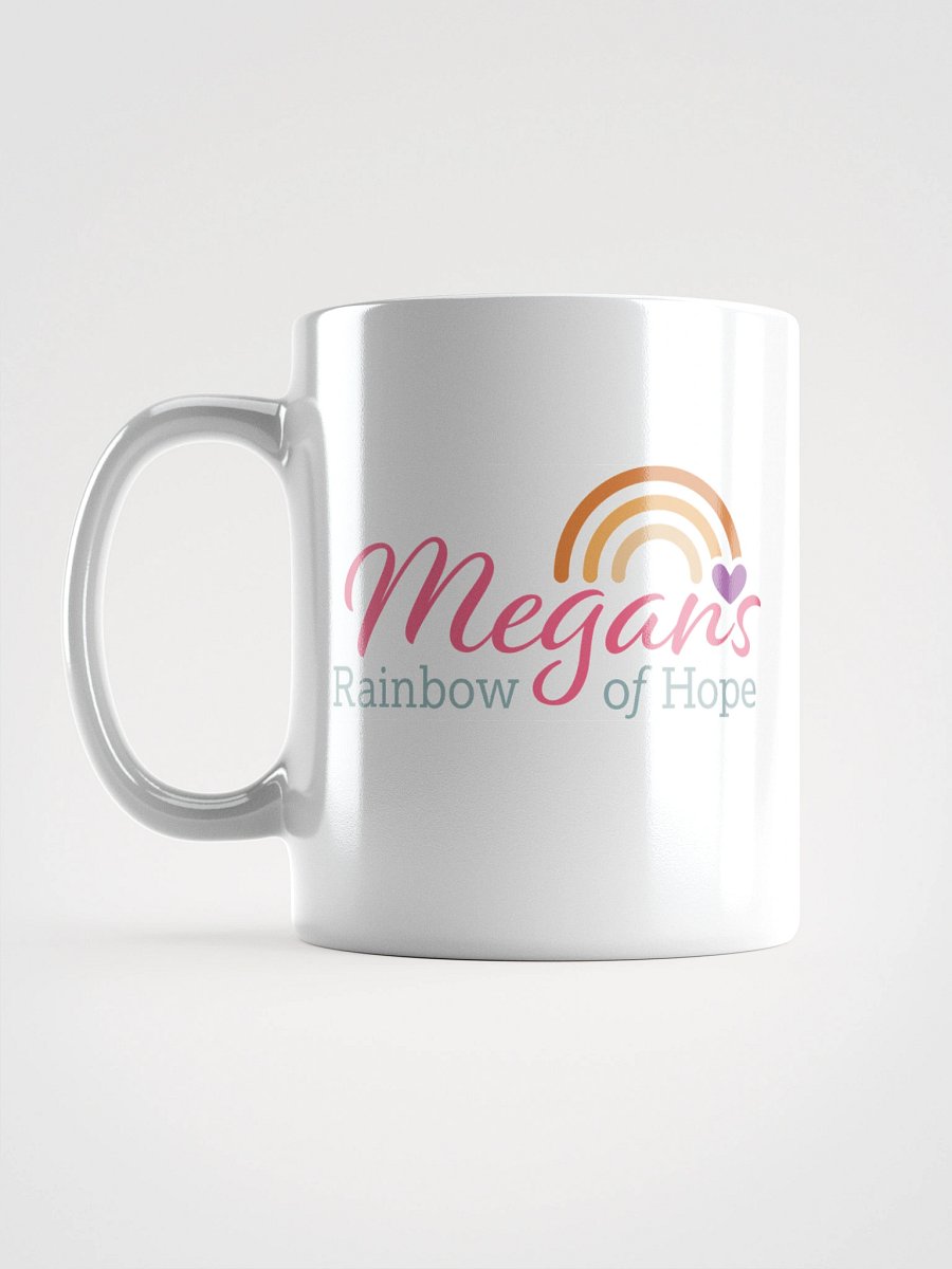 Megan's Rainbow of Hope White Mug product image (1)