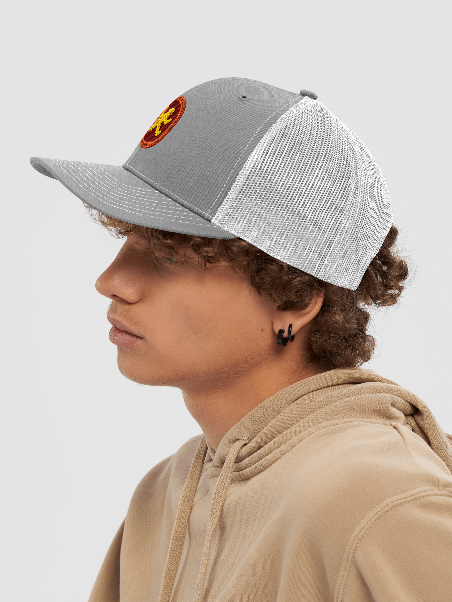 BCC Old School Embroidered Trucker Hat product image (25)