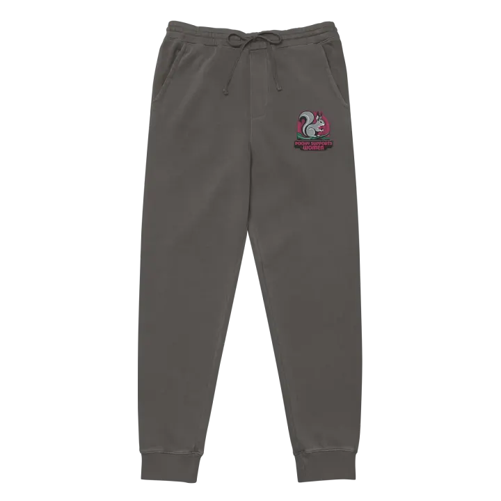 Pooky's Embroiderd Women Empowerment Ultra Premium Joggers product image (2)