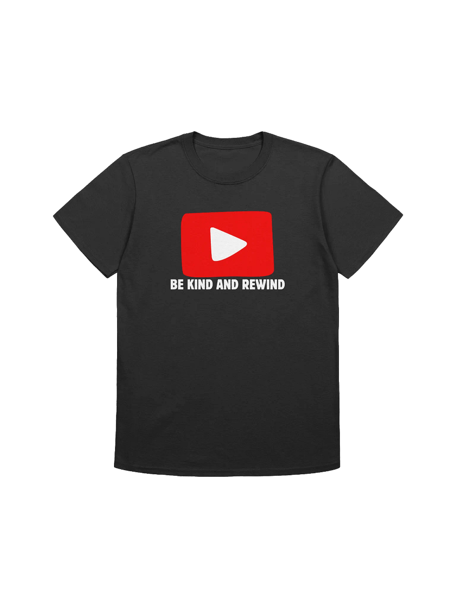 Play Button Red Tee product image (1)
