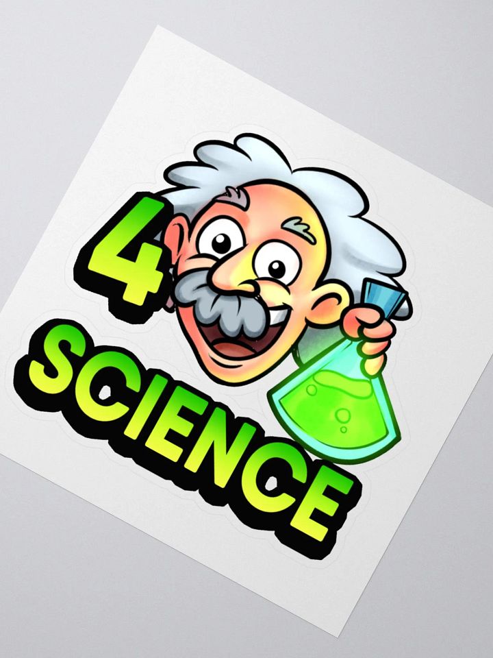 4 Science Kiss Cut Sticker product image (2)