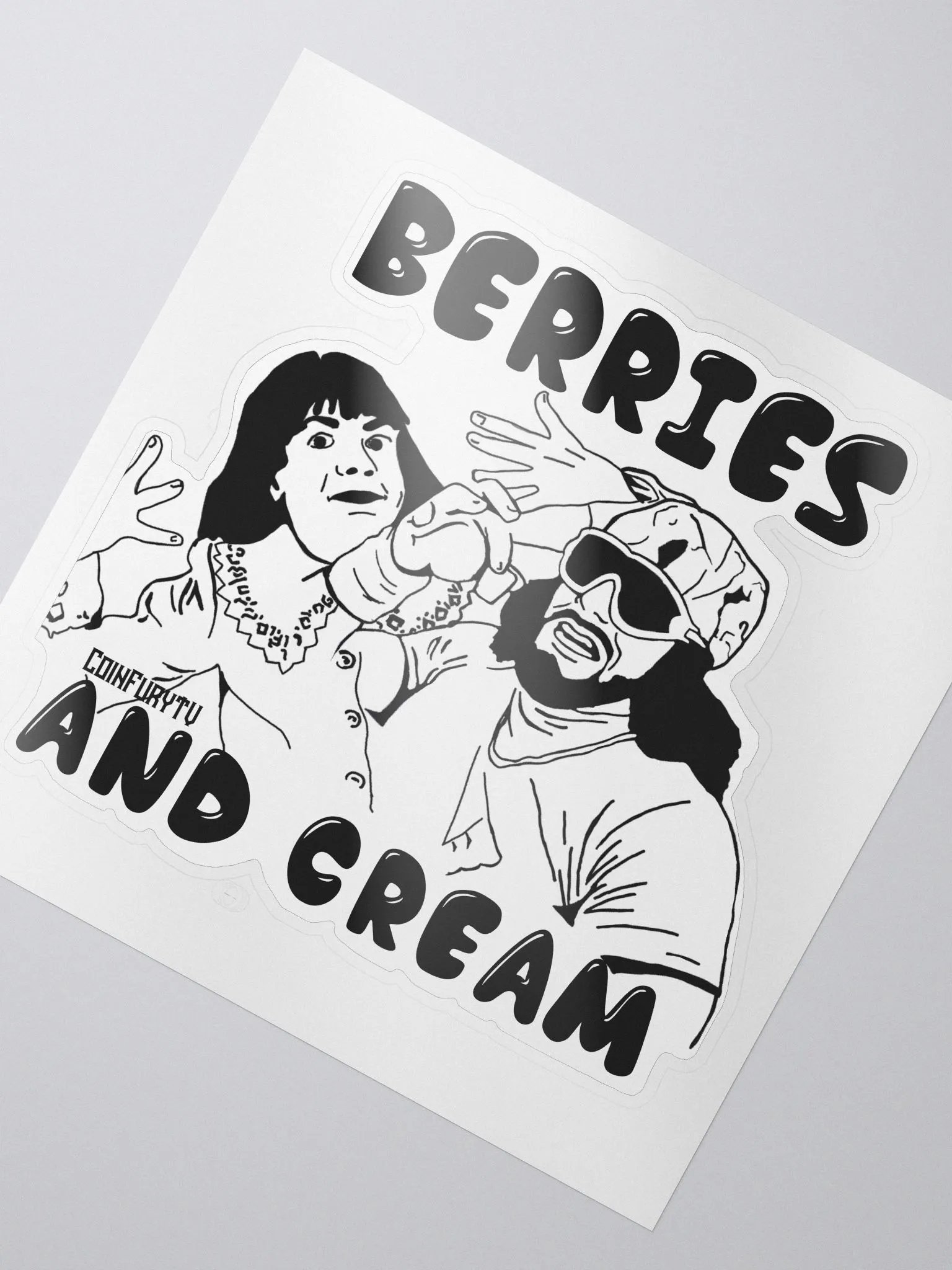 Berries and The Cream - Sticker product image (2)
