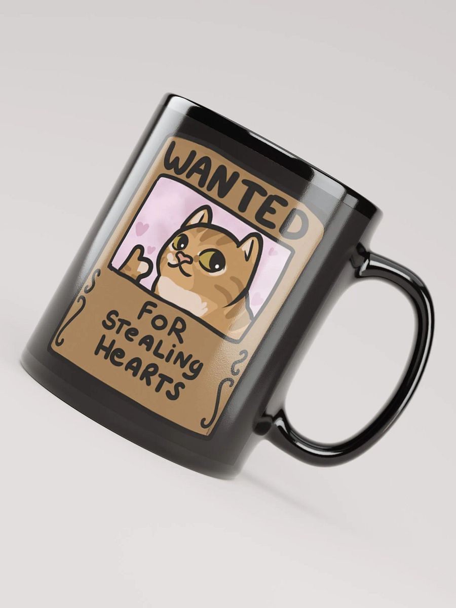 Wanted: Tao Mug – Stealer of Hearts (Black Glossy Mug Edition) product image (8)
