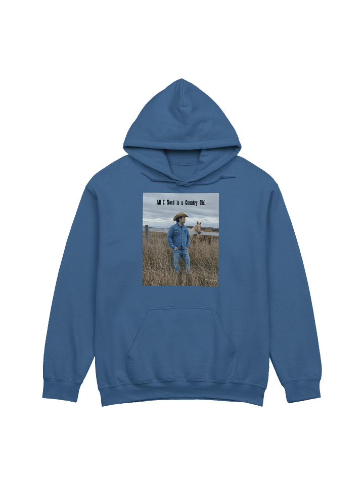 All I Need is a Country Girl Horse and Field Hoodie product image (13)