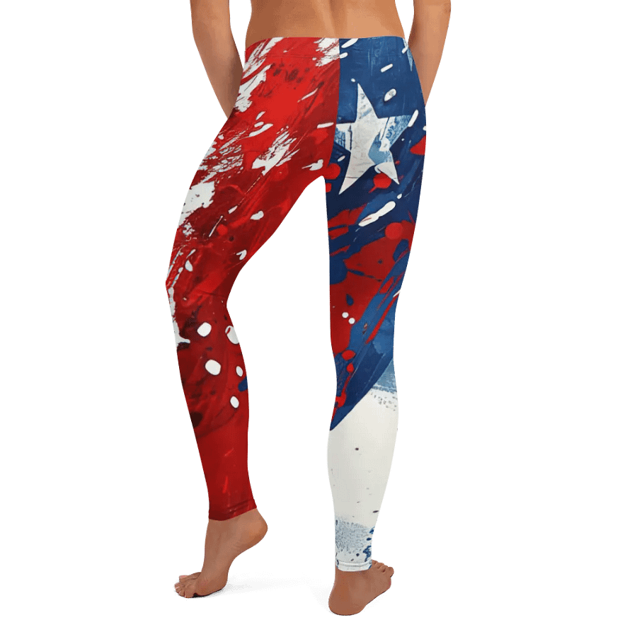 Star-Spangled Splatter Leggings product image (8)