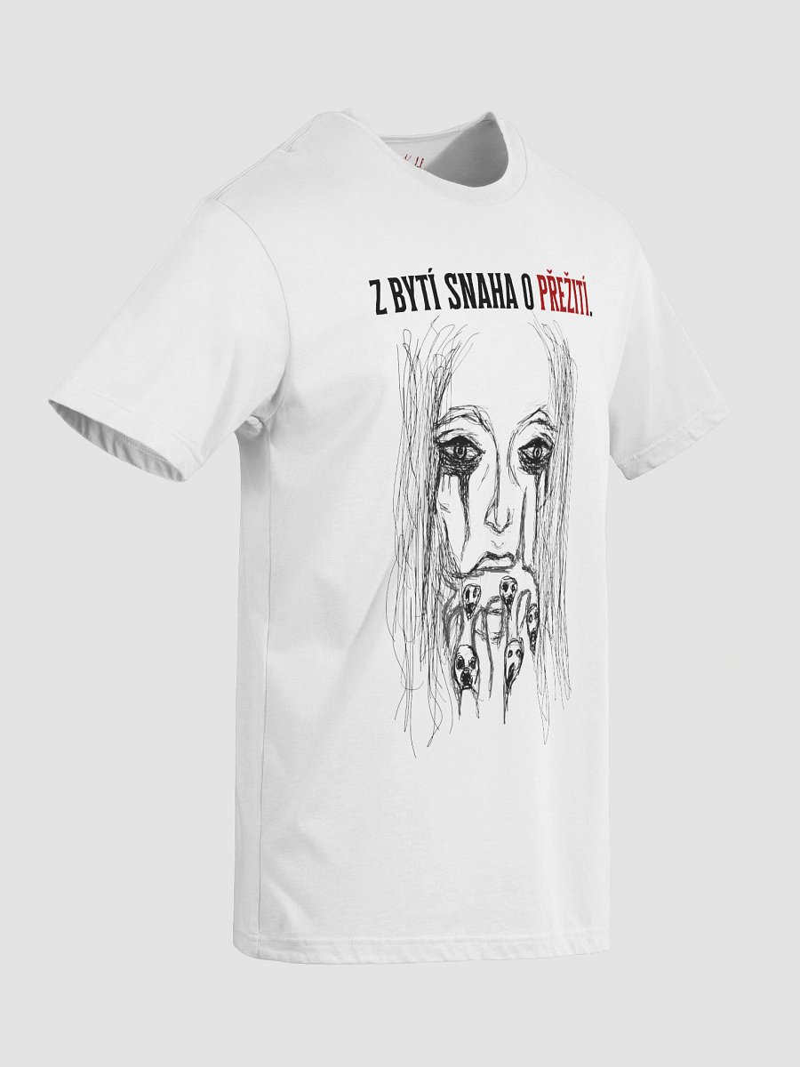 Přežít White T-shirt product image (5)