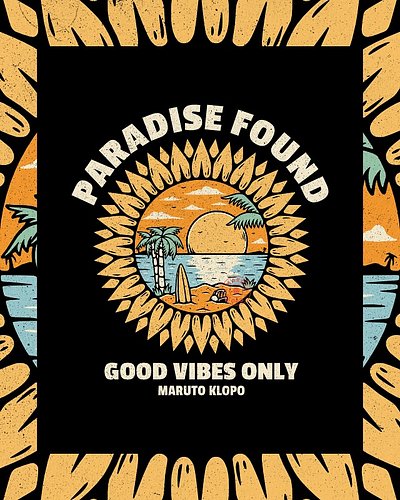 🌴 Paradise Found. Good Vibes Only. 🌅
Where the sun kisses the ocean and the waves carry your worries away.
This design is a r...