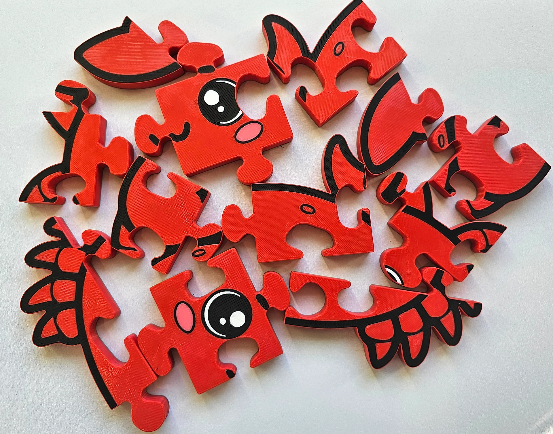 Crab 3D Printed Puzzle – A Playful Ocean-Themed Puzzle! product image (2)