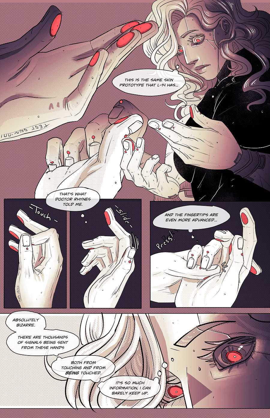 TOUCH, A Facing the Sun zine WITH EXTRAS (18+) product image (2)