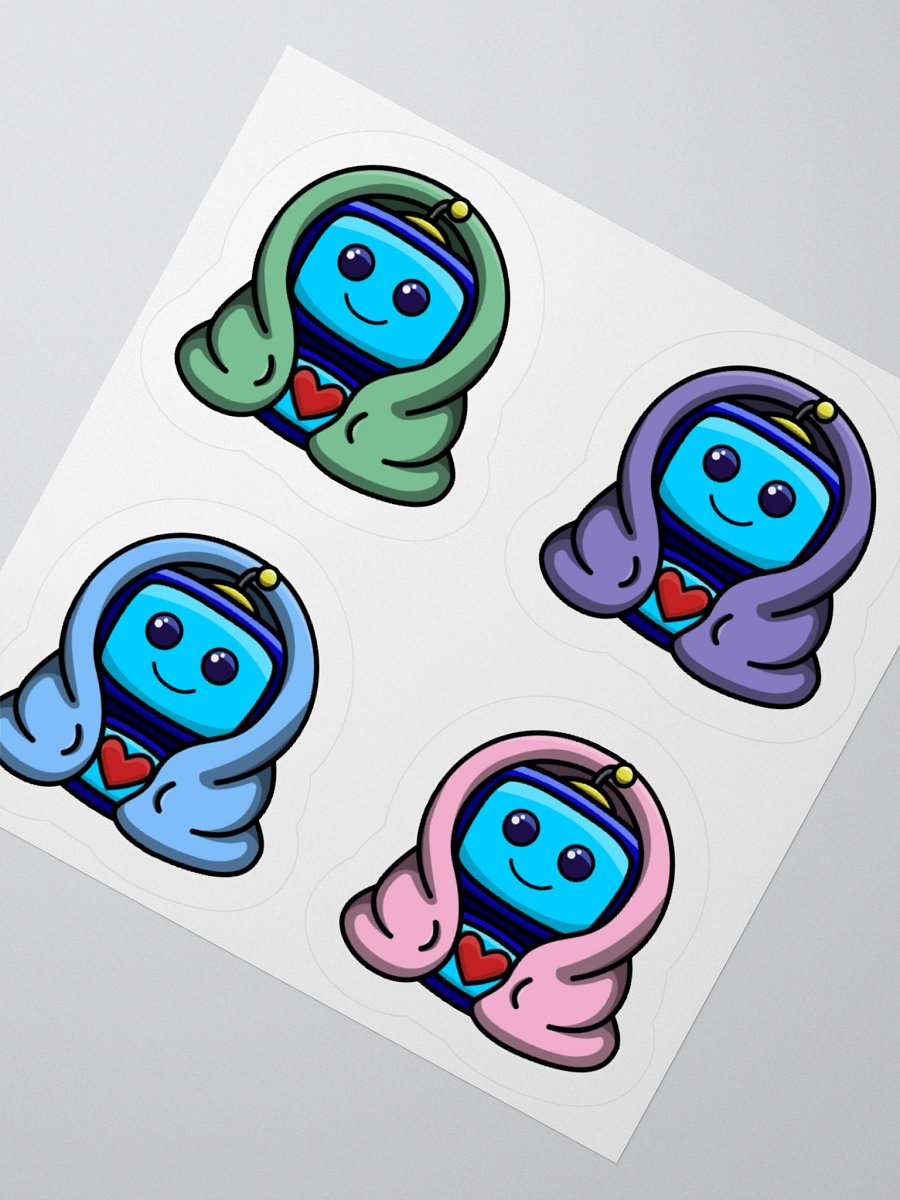 KuluCozy Quad Color Sticker Sheet product image (2)