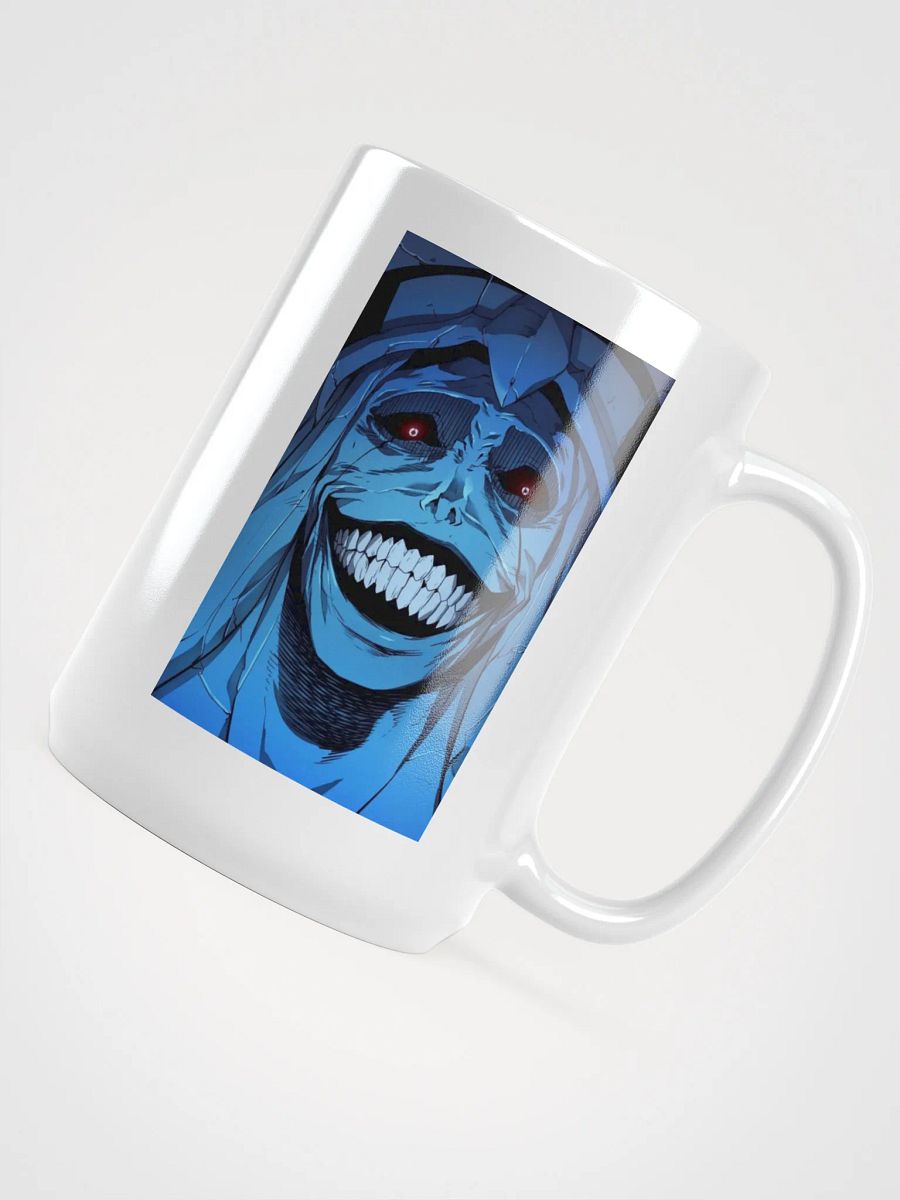 Solo Leveling: Statue of God Design White Glossy Mug product image (4)