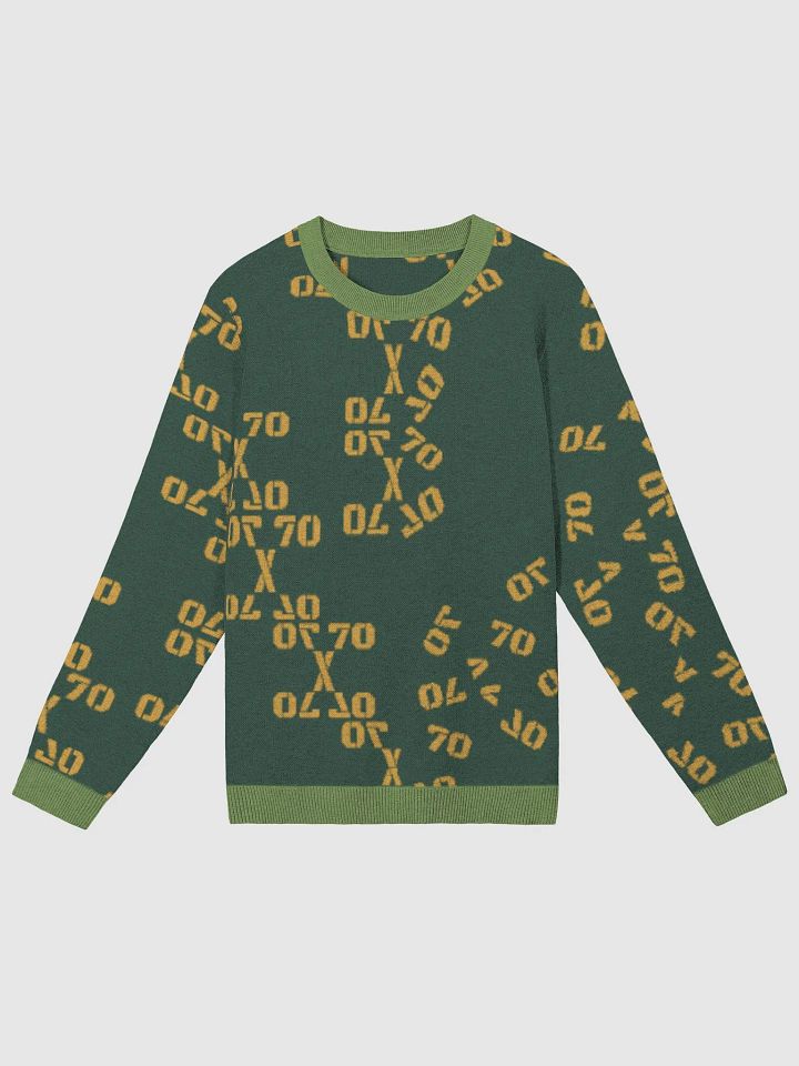The Lives On HIGH | 777 | UNISEX Knitted Crewneck Sweater | 009 product image (1)