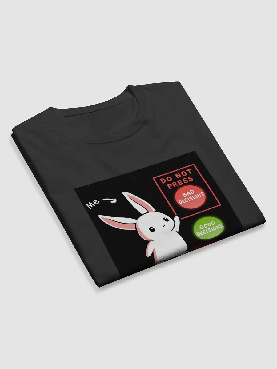 Choosing Bad Decision Cartoon Bunny Long Sleeve Shirt product image (9)