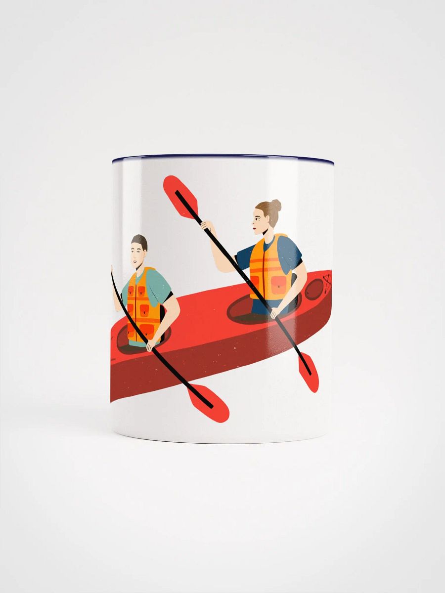 Kayaker Duo - Mug with Color Inside product image (5)