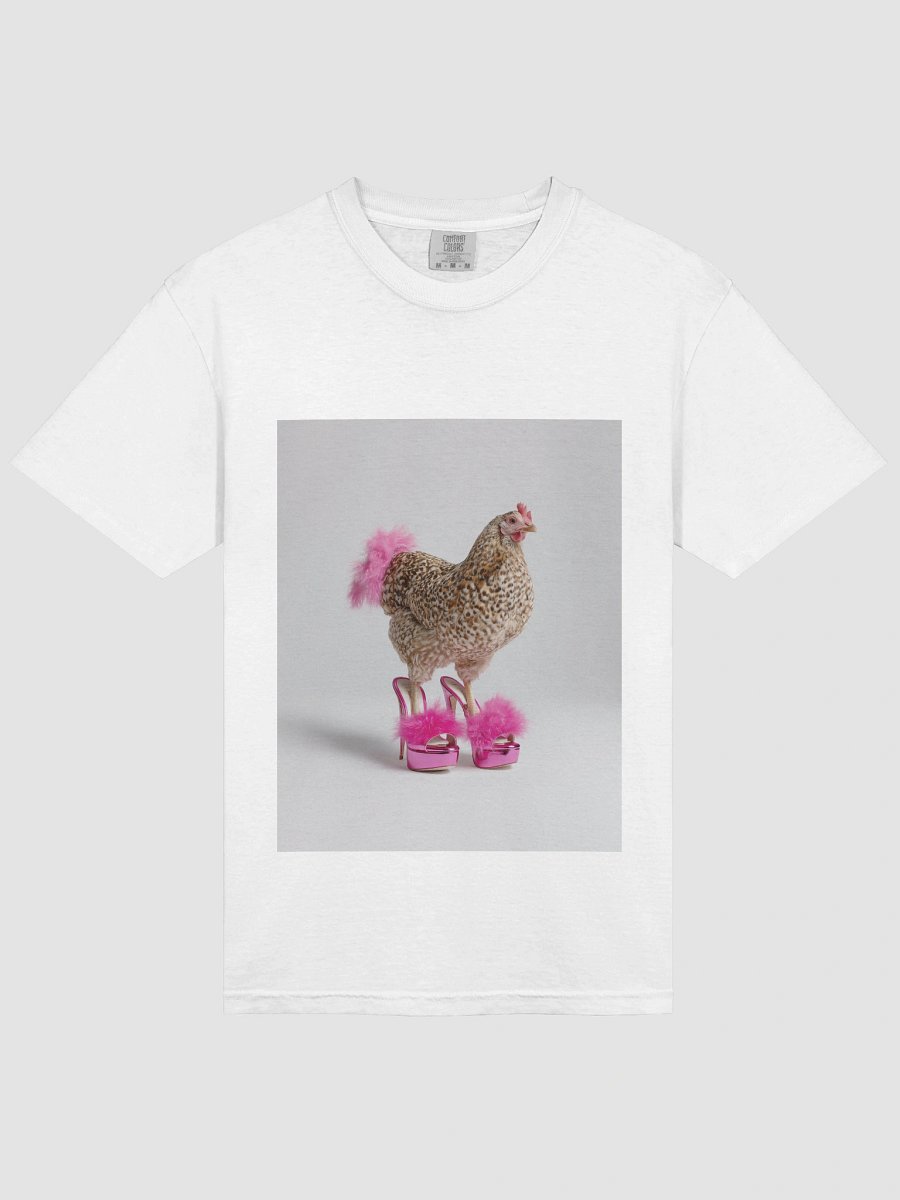 Glam Chicken - Garment-Dyed Heavyweight T-Shirt product image (3)