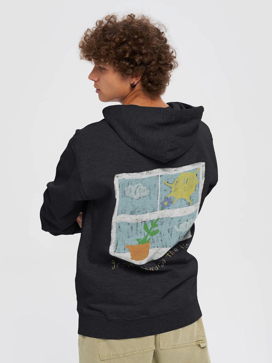 grow towards the light zip up hoodie :) product image (6)