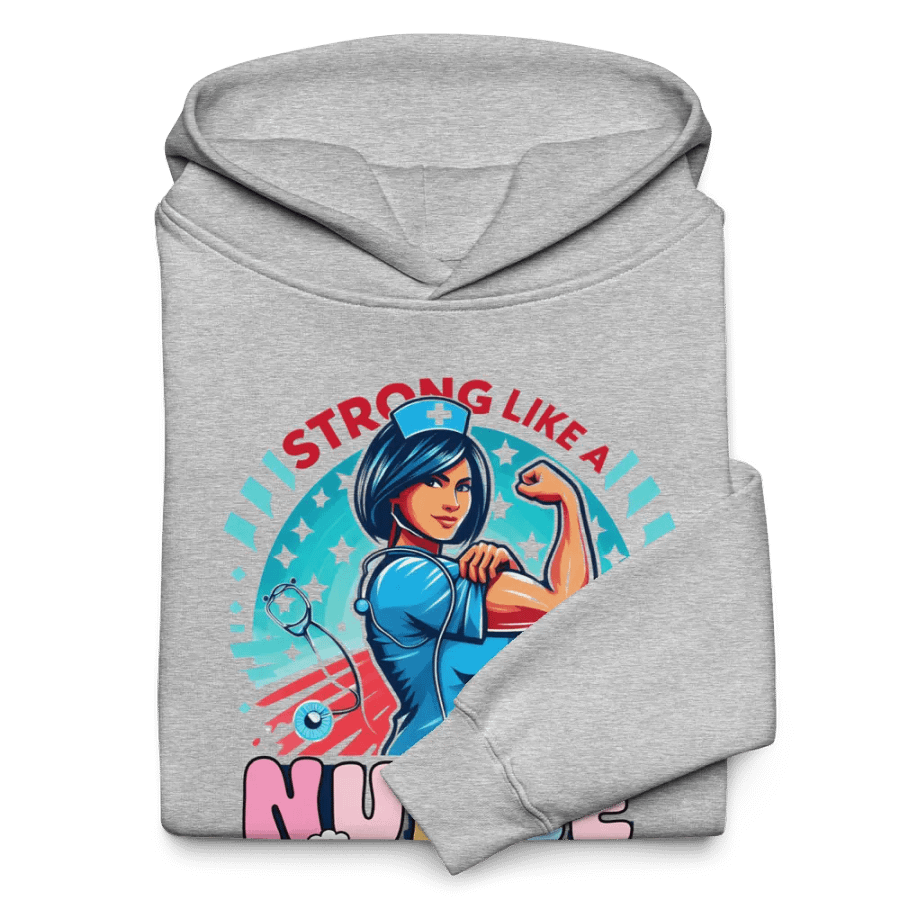 Strong Like a Nurse Premium Hoodie product image (40)