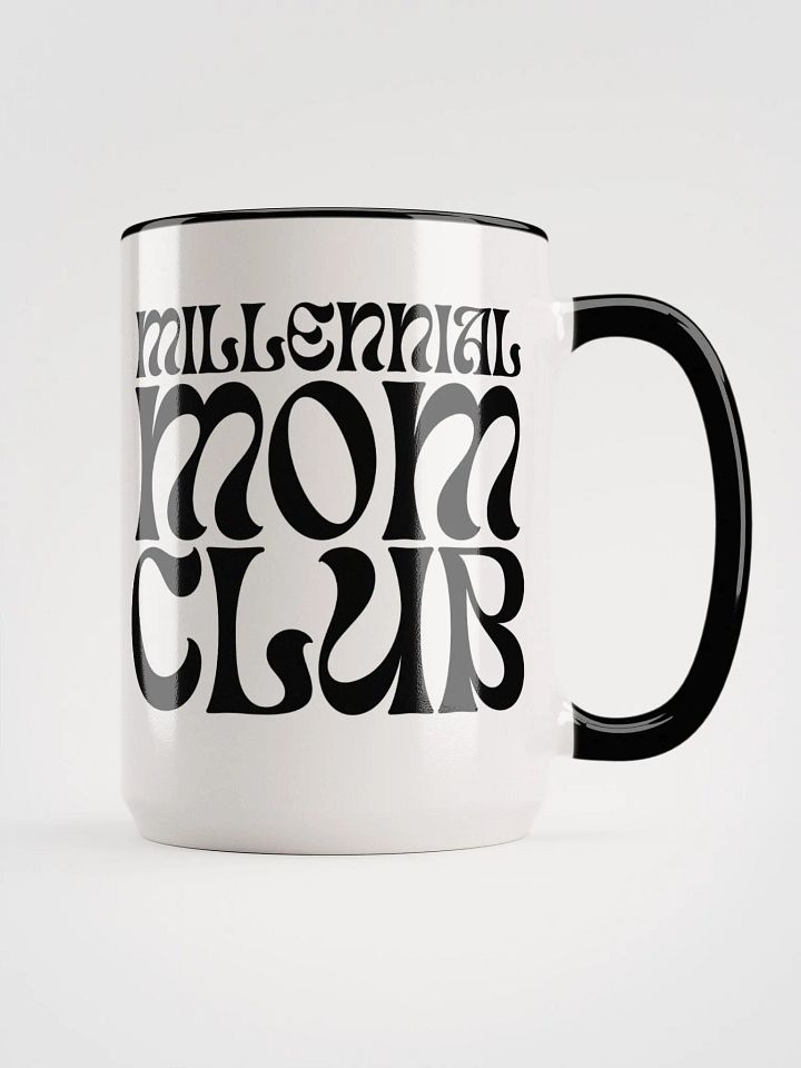 Millennial Mom Club Mug Large Ceramic Mug product image (1)
