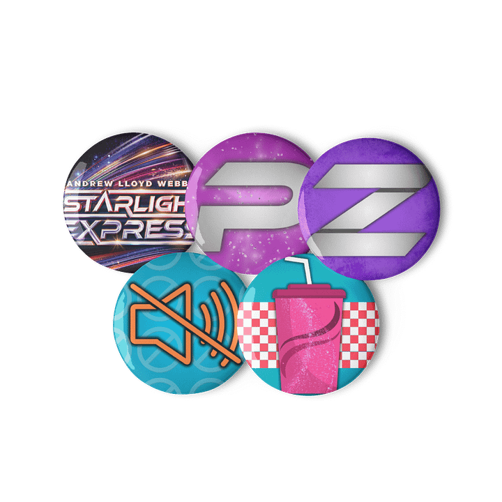 Coaches Badge Set (Starlight Express) product image (2)