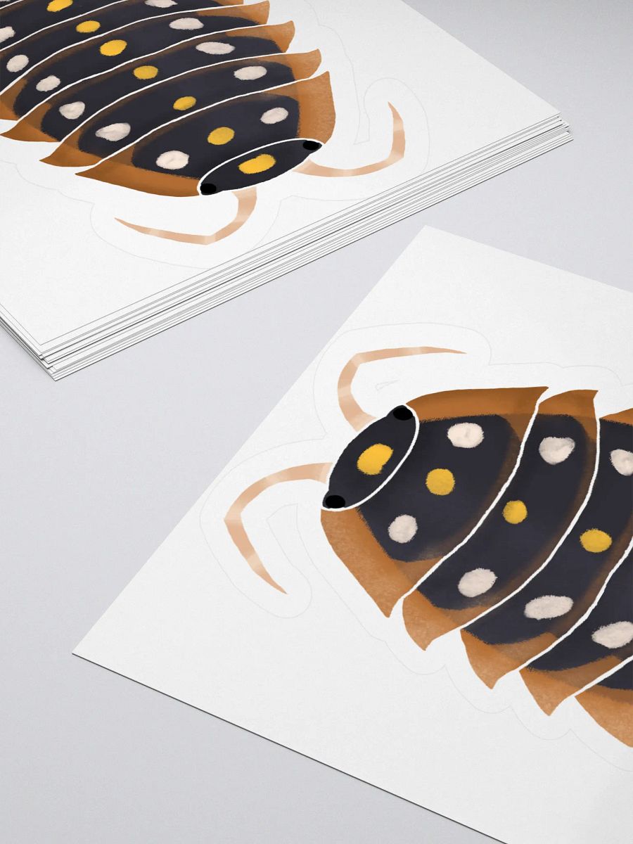 Clown Isopod Sticker product image (16)
